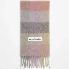 Acne Studios モヘアチェック　マフラー