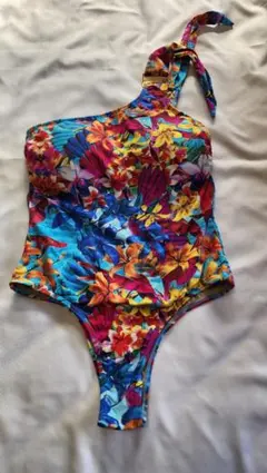 新品 ブラジル製 Banka Panka ワンショルダー 水着 ワンピース GG