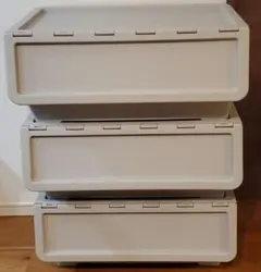 キャリコ　スモーキーベージュ　Lサイズ　3個セット　カインズ