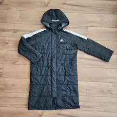 adidas フード付き中綿コート140cm