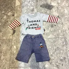 トーマス　長袖Tシャツ 半ズボン セット80〜90㎝