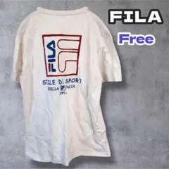 ＄ FILA フィラ ロゴTシャツ ユニセックス
