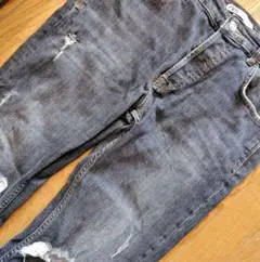 ZARA ダメージデニム ジーパン EUR44 USA34 MEX34