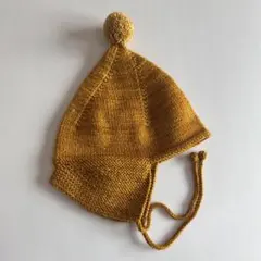 misha&puff ポインティ 帽子2-4y MISHA & PUFF Pointy peak Hat _ Rosette - SEN_TO_SENCE