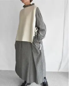 Gauze# ニット リバティ ベスト