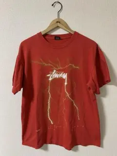 00s OLD STUSSY 雷 ストーム Tシャツ 黒 紫 M 00s OLD STUSSY 雷 ストーム Tシャツ 黒 紫 M - メルカリ