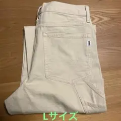 レディース　EDWIN ワイドペインターパンツ　キナリ　サイズL 新品未使用