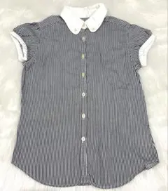 Ralph Lauren 半袖シャツ ストライプ　140cm