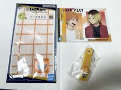 ハイキュー　日向翔陽　10th 一番くじ　メモリアルボード　チャーム　タオル