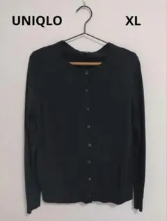 ユニクロ　エクストラファインメリノクルーネックカーディガン（長袖）