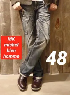 MK michel klen homme フレアデニムジーンズ　48 L