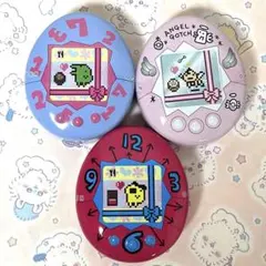 たまごっち　チョコ缶　3点