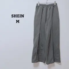 シーイン　ワイドパンツ　イージー　ウエストゴム　ストレッチ　カジュアル　Ｍ