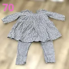 プティバトー　ロンパース　ワンピース　70 お値下げ中