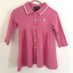 RALPH LAUREN ワンピース　12m-18m ピンク　ラルフローレン