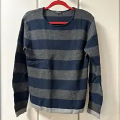 MEN'S MELROSE ストライプニットセーター サイズ3
