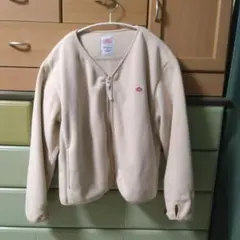 DANTON ベージュ フリースジャケット