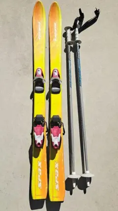 ジュニア　スキーセット120 楽天市場】ロシニョールROSSIGNOLジュニア初〜中級者用スキー2点