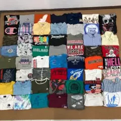 W1 アメリカ古着　ブランドミックス　Tシャツ　56着セット　まとめ売り