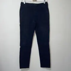 ユニクロ　スキニー　デニムパンツ　ジーパン　ジーンズ　ブラック　ストレッチ