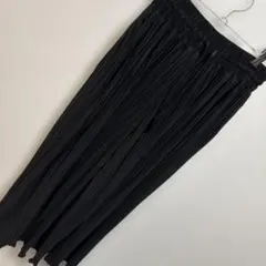 プリーツ パンツ ブラック