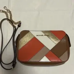 美品 MICHAEL KORS ボルドー ラメ ショルダーバッグ - メルカリ