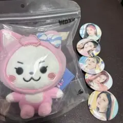 K-POP ぬいぐるみ・バッジセット