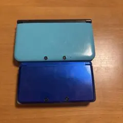 ニンテンドー3DS LL 本体 青・黒