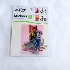 A ダイカットステッカー ズートピア ディズニー ジュディ ニック シール