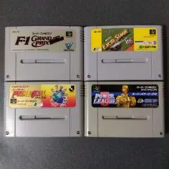 スーパーファミコンソフト 4点セット ジャンク