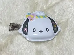 サンリオ　キャラクターズ　ポチャッコ　前髪クリップ　ヘアクリップ