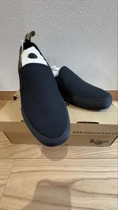 Dr.Martens ブラック スリッポン