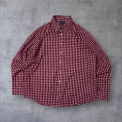 み*ん様 【DOCKERS】ドッカーズUS輸入アメリカ古着メンズチェック柄長袖シ