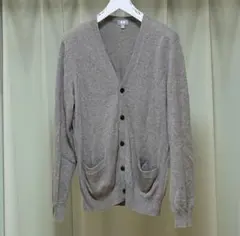 ユニクロ カシミヤ カーディガン メンズ Lサイズ