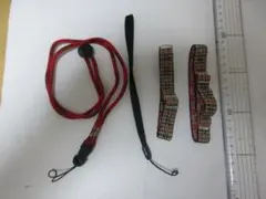 アームバンド＋ネックストラップ＋ストラップひもの三点セット