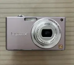 ジャンク　デジカメ　Panasonic LUMIX DMC FX33 ピンクのサムネイル