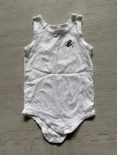 アニエスベー　白　ロンパース　6ヶ月