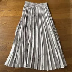 PUBLIC TOKYO シャンパンゴールドプリーツスカートのサムネイル