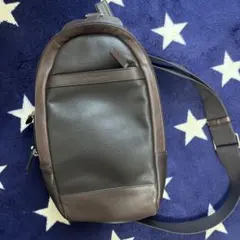COACH ダークブラウン ショルダーバッグ