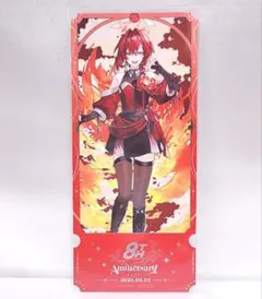 【にじさんじ】8周年ストア　購入特典　チケット風カード　アンジュカトリーナ