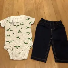 カーターズ　ロンパース　パンツ　9m 恐竜