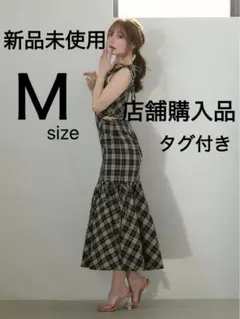 andmary アンドマリー Cecily check long dress - メルカリ