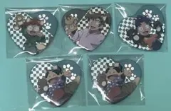 即購入⭕️ 忍たま乱太郎 ナンジャタウン ハート缶バッジ セット