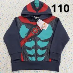 ㉒110、新品☆仮面ライダーゼッツ、なりきりパーカー☆しまむら