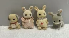 シルバニア　人形4体セット