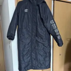 umbro ブラック ベンチコート