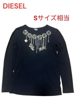 DIESEL ディーゼル　ロンT Sサイズ相当　y2k グランジ　ギャルのサムネイル