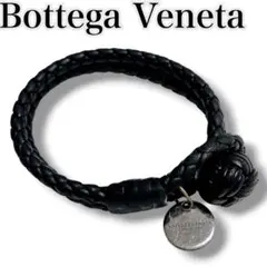 BOTTEGAVENETA Double Wrap Bracelet Black