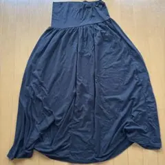 マタニティ ロングスカート