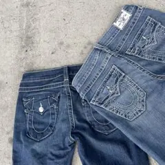 TRUE RELIGION JOEY BIG T デニム io着用　2着セット